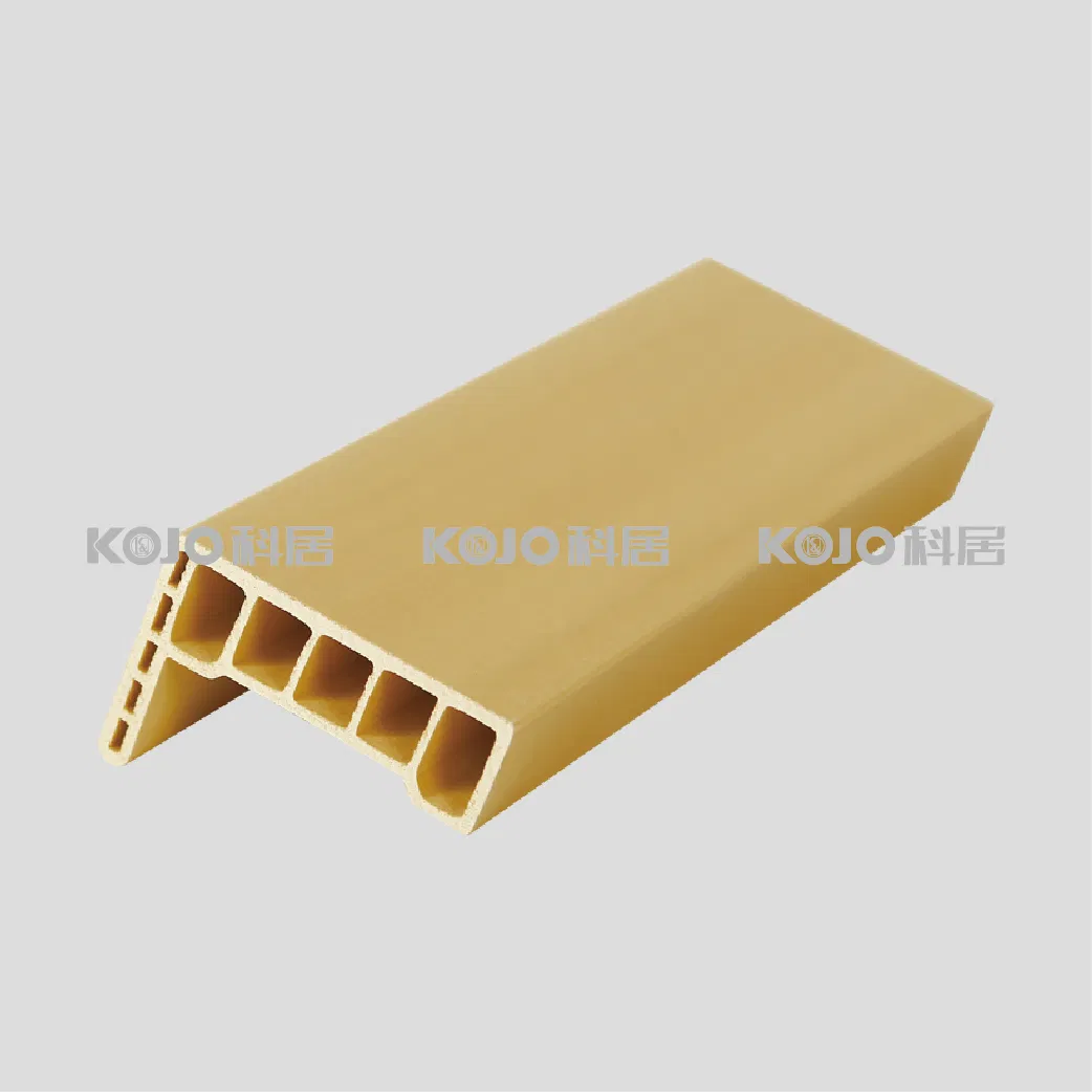 Arquitrave de moldura de porta à prova d'água ajustável WPC